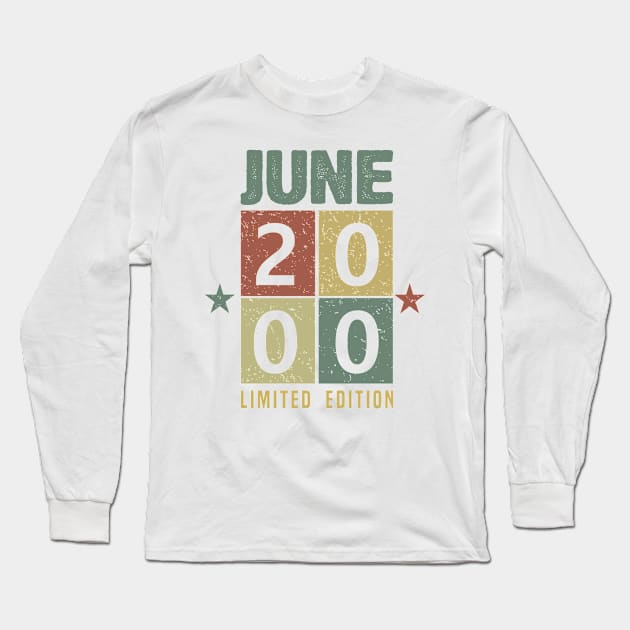 June 2000 Long Sleeve T-Shirt by C_ceconello